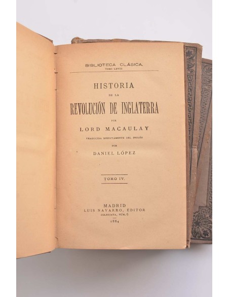 Historia de la Revolución de Inglaterra