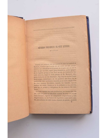 Las siete tragedias de Eschylo