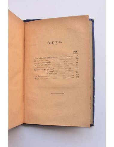 Las siete tragedias de Eschylo