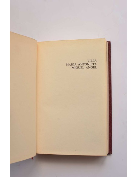 VILLA - María Antonieta - Miguel Ángel