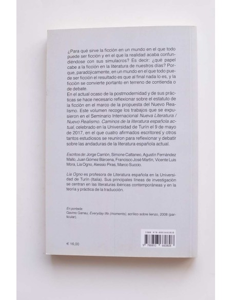 Nueva literatura / Nuevo realismo. Caminos de la literatura española actual