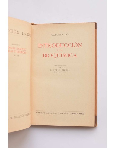 Introducción a la bioquímica
