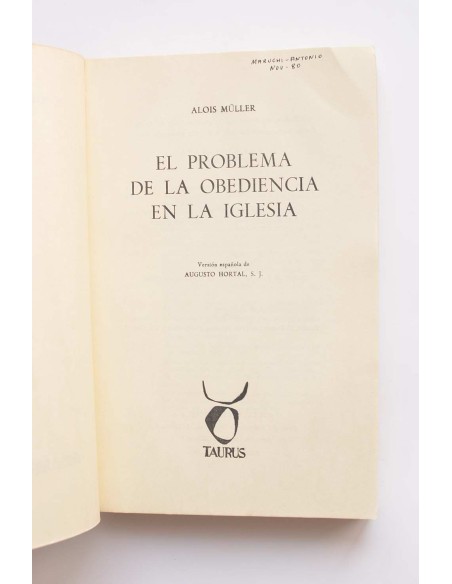 El problema de la obediencia en la Iglesia