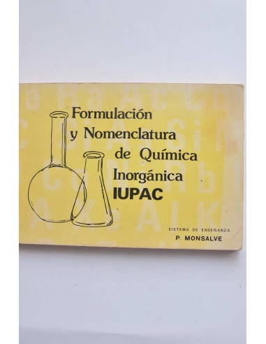 Formulación y nomenclatura química inorgánica. IUPAC