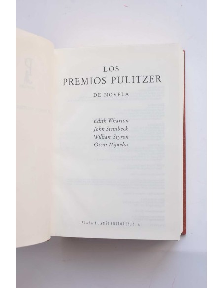 Los premio Pulitzer de novela. I.