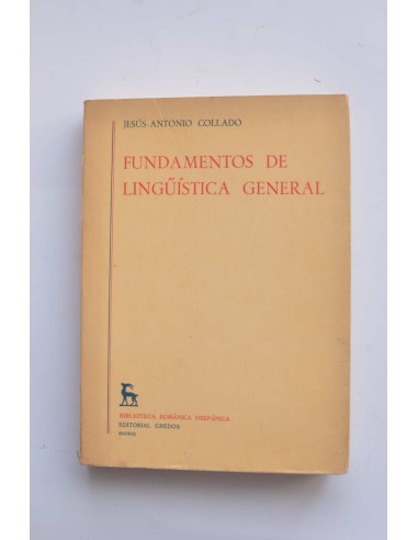 Fundamentos de lingüística general