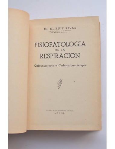 Fisiopatología de la respiración....