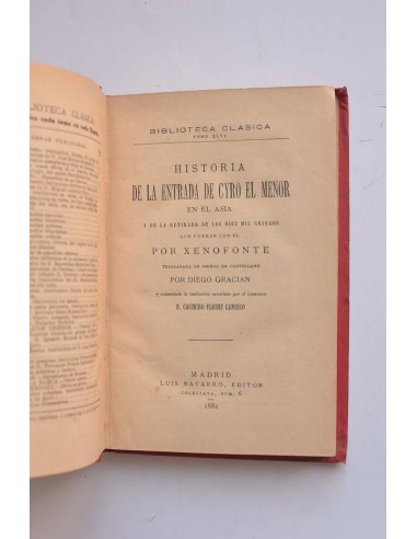 Historia de la entrada de Cyro El Menor