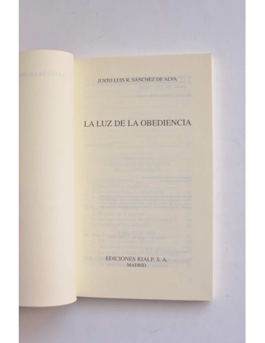 La luz de la obediencia