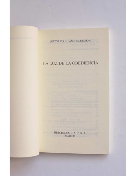 La luz de la obediencia