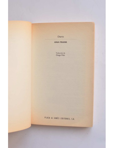 Ana Frank. Diario