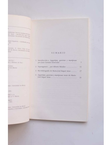 Lagartijas, gaviotas y mariposas. (Lectura...