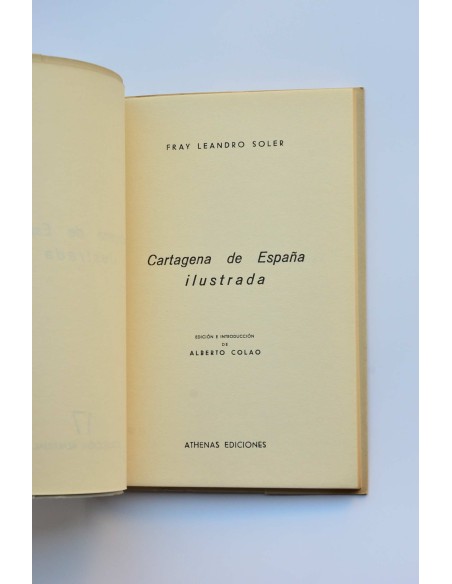 Cartagena de España ilustrada