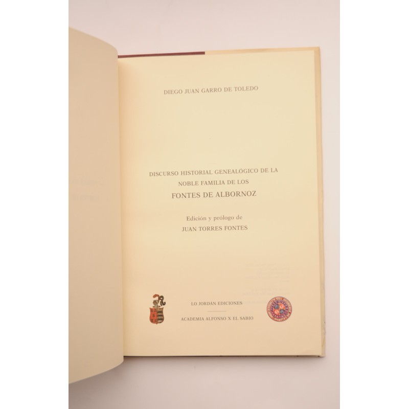 Discurso historial genealógico de la noble...