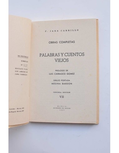 Palabras y cuentos viejos