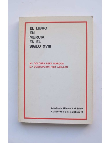 El libro en Murcia en el siglo XVIII
