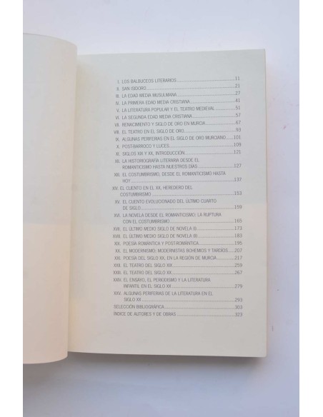Historia de la literatura en la Región de Murcia