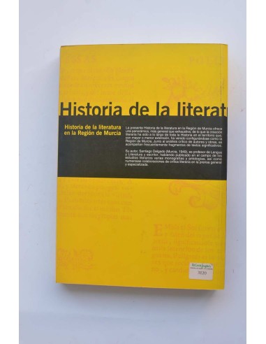 Historia de la literatura en la Región de Murcia