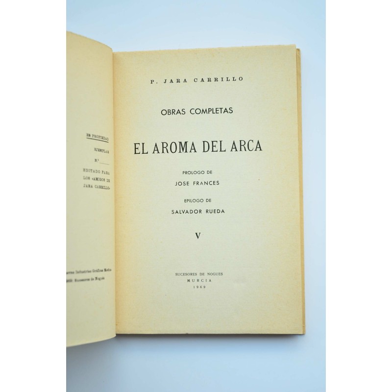 El aroma del arca