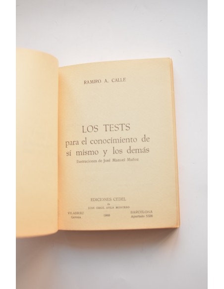 Los tests para el conocimiento de sí mismo y de los demás. I