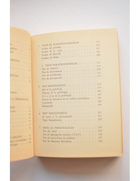 Los tests para el conocimiento de sí mismo y de los demás. I