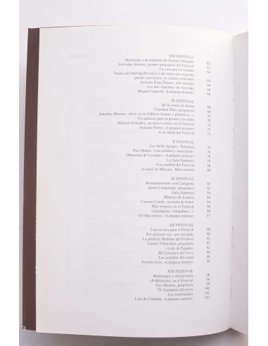 Crónicas del Festival Nacional del Cante de las...