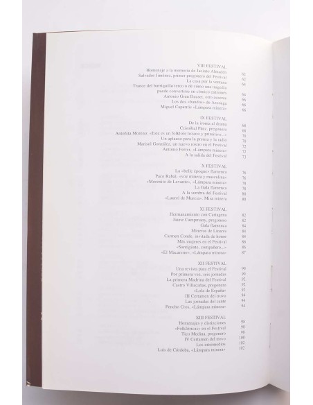 Crónicas del Festival Nacional del Cante de las Minas en sus bodas de plata : La Unión 1961-1985