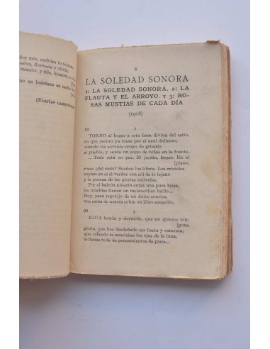 Segunda antolojía poética : (1898-1918)