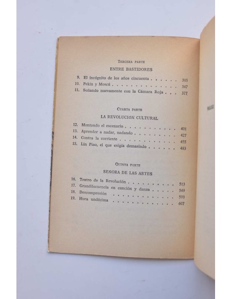 Camarada Chiang Ching. Viuda de Mao Tse-Tung