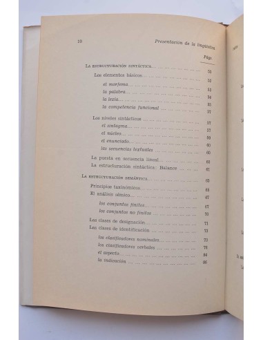 Presentación de la lingüística. Fundamentos de...