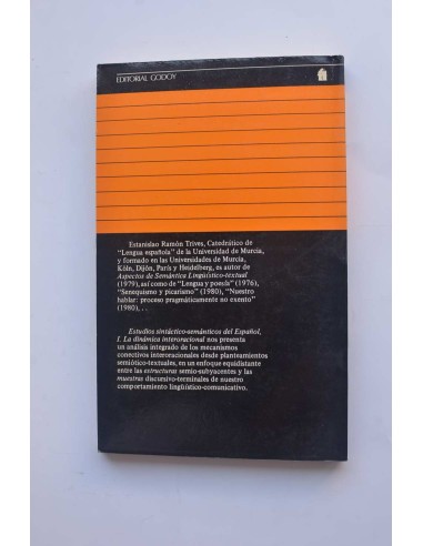 Estudios sintáctico-semánticos del Español. I....