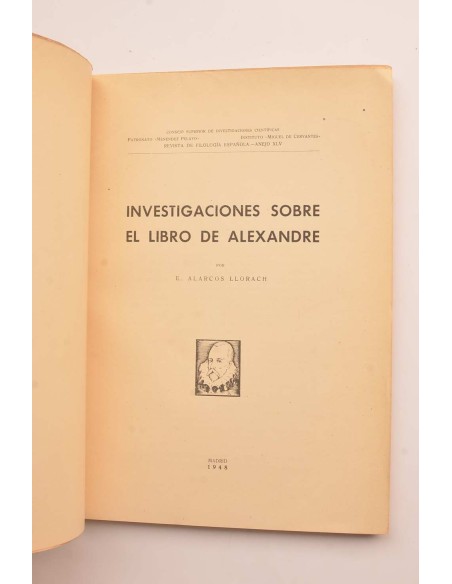 Investigaciones sobre el libro de Alexandre