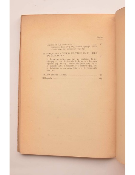Investigaciones sobre el libro de Alexandre