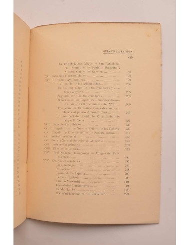 Guía histórica de La Laguna