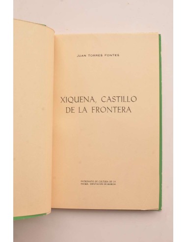 Xiquena. Castillo de la Frontera