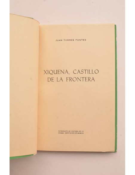 Xiquena. Castillo de la Frontera