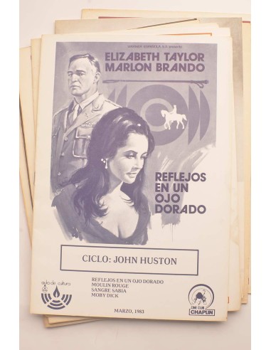 Cine Club Chaplin. Folletos de ciclos, 1983