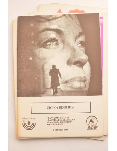 Cine Club Chaplin. Folletos de ciclos, 1983