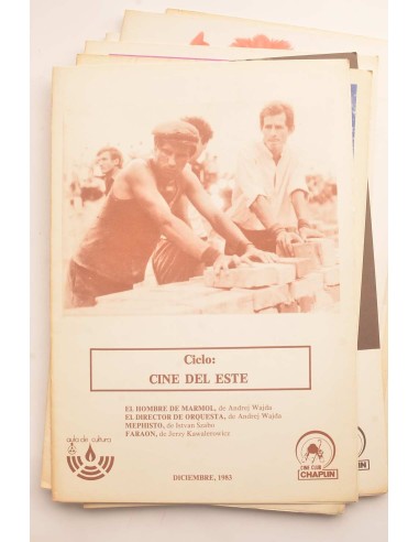 Cine Club Chaplin. Folletos de ciclos, 1983