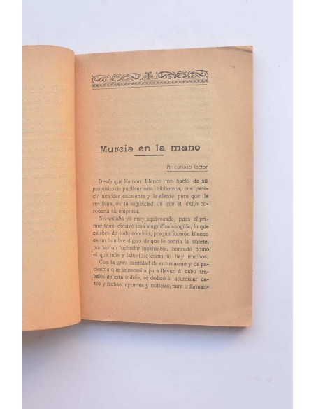 Murcia en la mano. Tomo segundo
