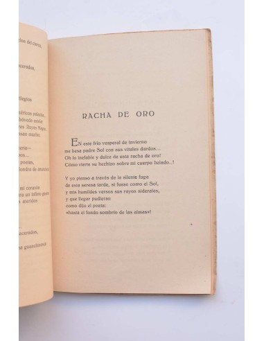 El salmo del sendero. Versos