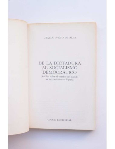 De la dictadura al socialismo democrático