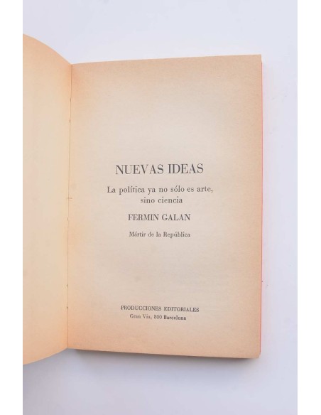 Nuevas Ideas. La política ya no sólo es arte sino ciencia