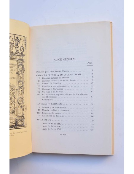 El humanista Cascales y la Inquisición murciana