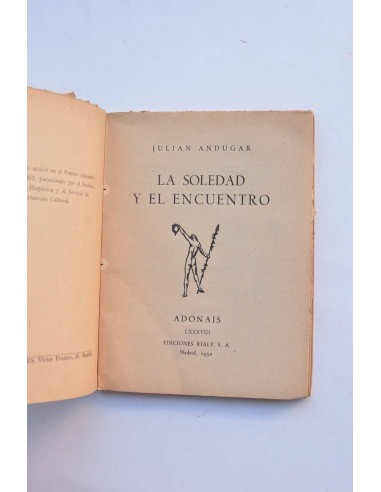 La soledad y el encuentro