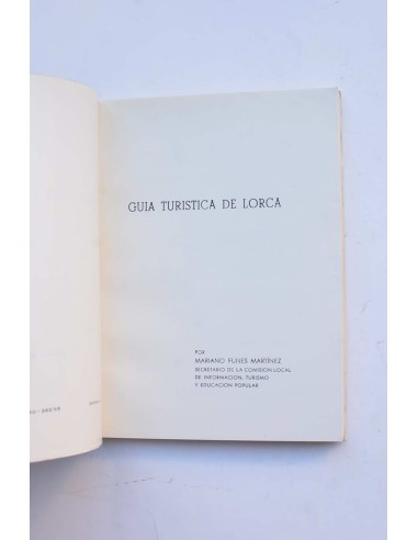 Guía turística de Lorca