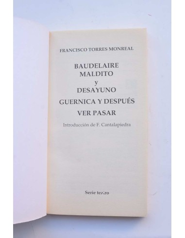 Baudelaire maldito - Desayuno - Guernica y...