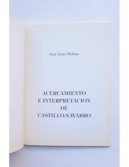 Acercamiento e interpretación de Castillo - Navarro