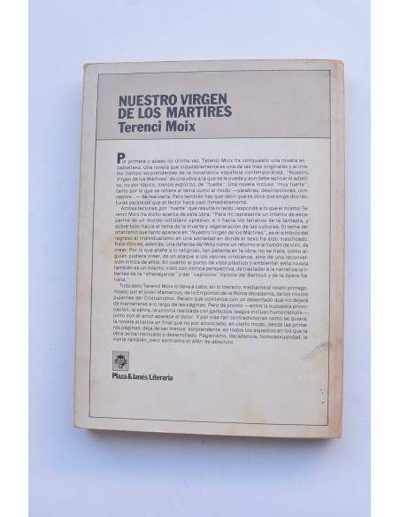 Nuestro Virgen de los mártires: novela de romanos