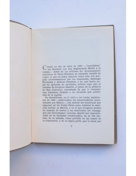 Torre - Pacheco. Gregorio Madrid (el trovero, nace). Biografía abreviada